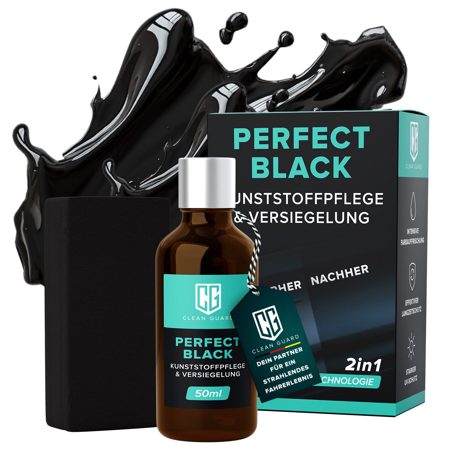 Perfect Black Kunststoffpflege & Versiegelung 50ml